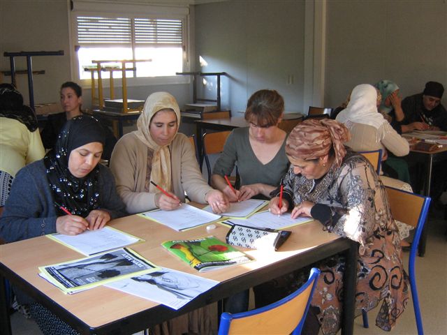 Ateliers d'animations socio-culturelles avec des femmes d'origine étrangère en Haut-Corse