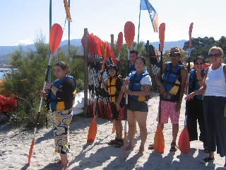 Sortie nautique et culturelle avec des familles des quartiers sud de Bastia - Saint Florent, 2009